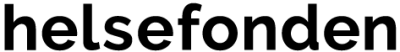 Helsefondens logo sort