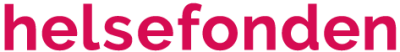 Helsefondens logo rød